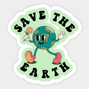 Save The Earth Sticker